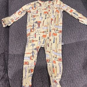 Little bum bum which is now bums and roses.  Sleeper. 0-3 months.